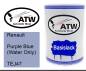 Preview: Renault, Purple Blue (Water Only), TEJ47: 500ml Lackdose, von ATW Autoteile West.